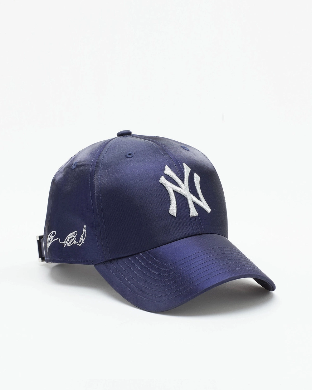 BB x '47 Yankees Hat in navy liquid organza